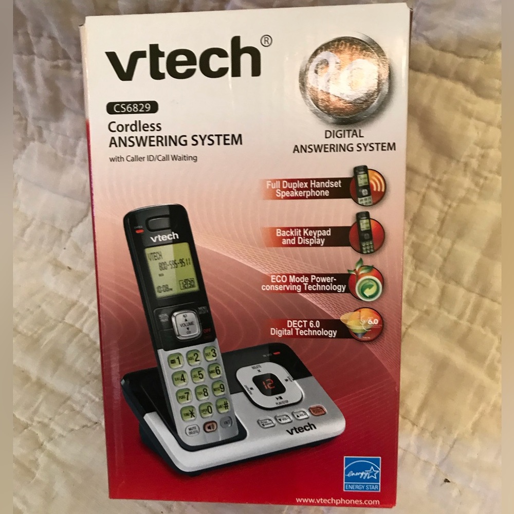 VTEC CS6829 Cordless answering system caller ID and call waiting
